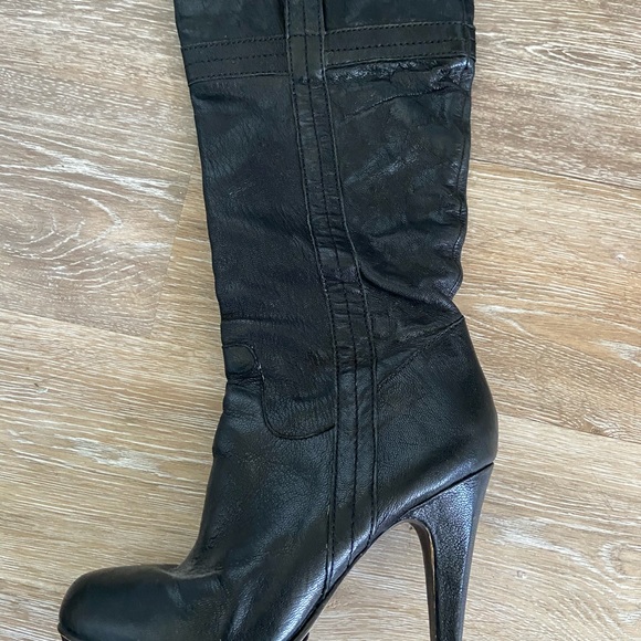 Jessica Simpson Leather Boots - Picture 3 of 5